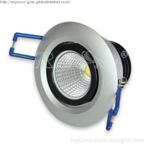 8W Bridgelux led lights adjustable led downlight (JE)